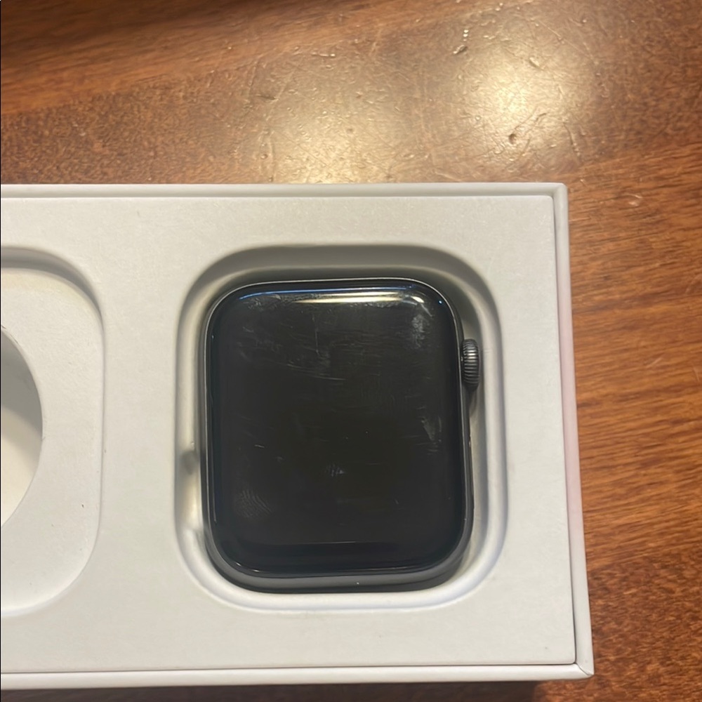 Apple Watch with Black and Silver Accents - Picture 3 of 16